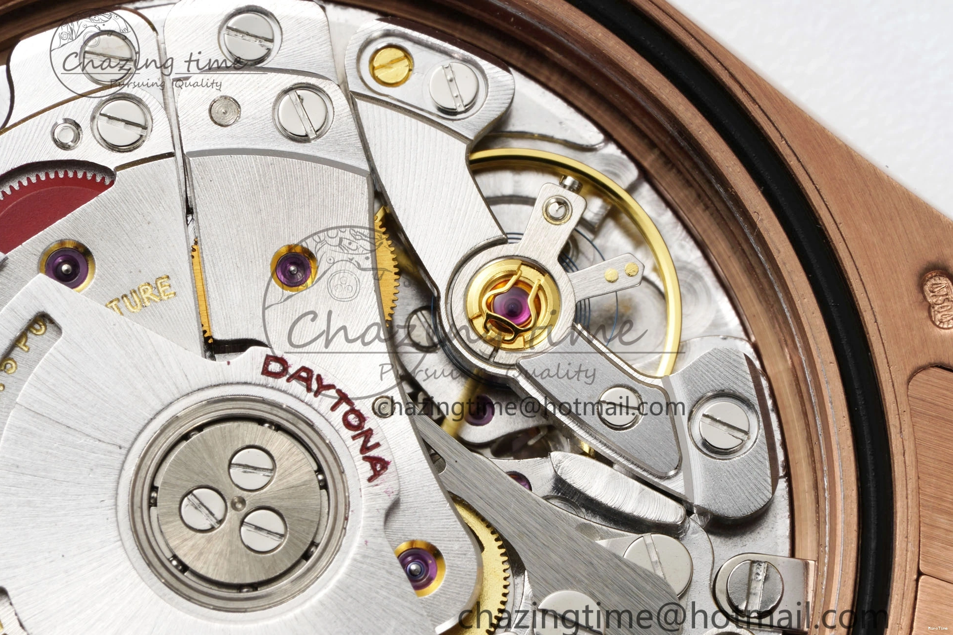 MiroTime 1227 Daytona 116505 BTF 1:1 Best Edition Black Diamonds Dial on RG Bracelet SA Snug 2118